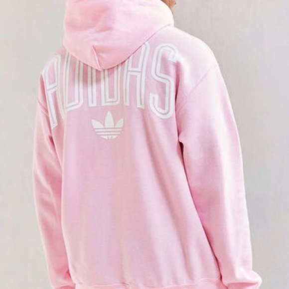 adidas hoodie baby pink